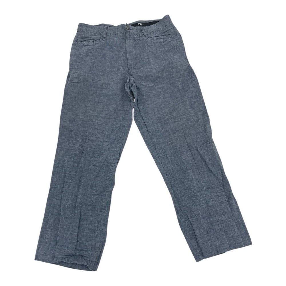 Light Blue Hugo Boss Linen Pants (32)